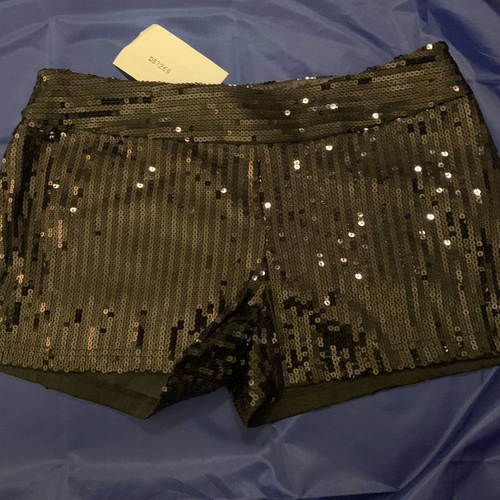NWT Debbie Shuchat Sequin Shorts